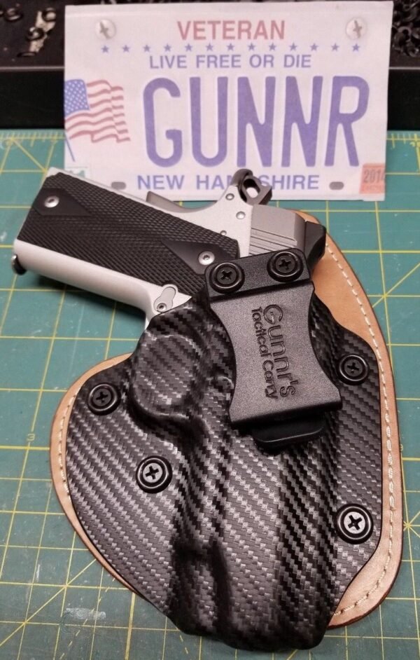 FITS SIG SAUER MODELS IWB Hybrid Holster KYDEX & LEATHER CONCEALED COMFORT CCW - Image 12