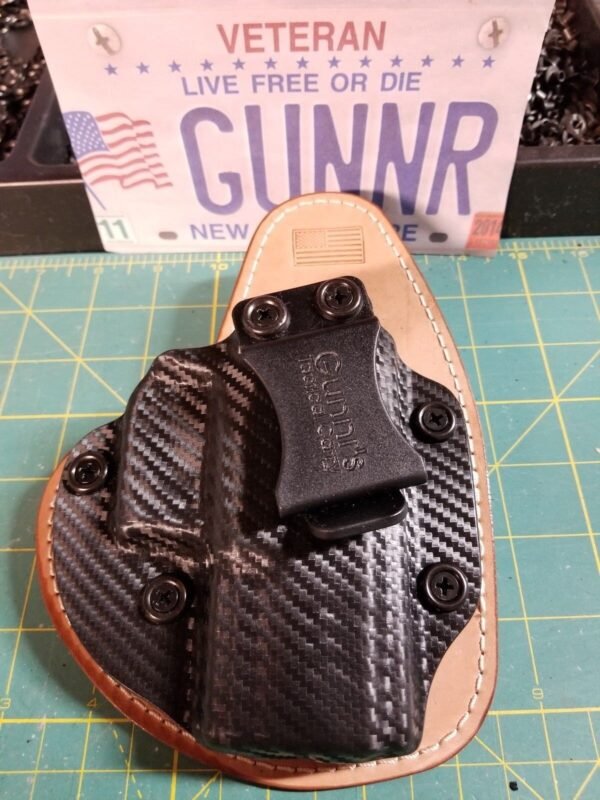 FITS SIG SAUER MODELS IWB Hybrid Holster KYDEX & LEATHER CONCEALED COMFORT CCW - Image 13