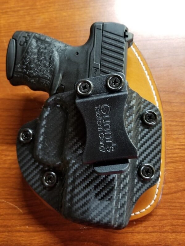 IWB Hybrid Holster "Hybrid Defender" Kydex Leather Concealed Single Point Carry - Image 13