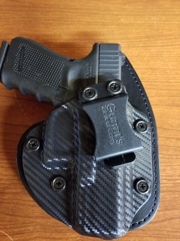 IWB Hybrid Holster "Hybrid Defender" Kydex Leather Concealed Single Point Carry - Image 8