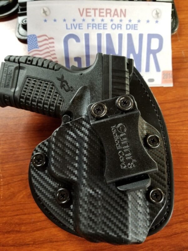 FITS GLOCK MODELS  IWB HYBRID HOLSTER KYDEX/ LEATHER CONCEALED  CCW - Image 6