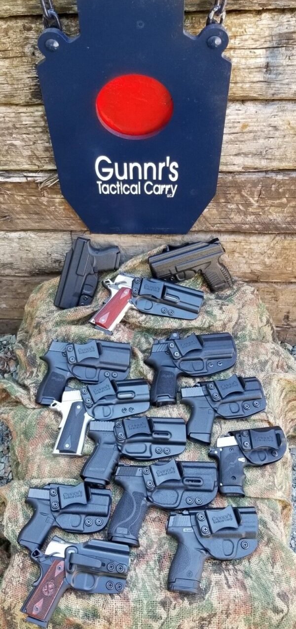 IWB HOLSTER CONCEALED CCW GUNNR'S TACTICAL CARRY LLC'S - COVERT DEFENDER - Image 3