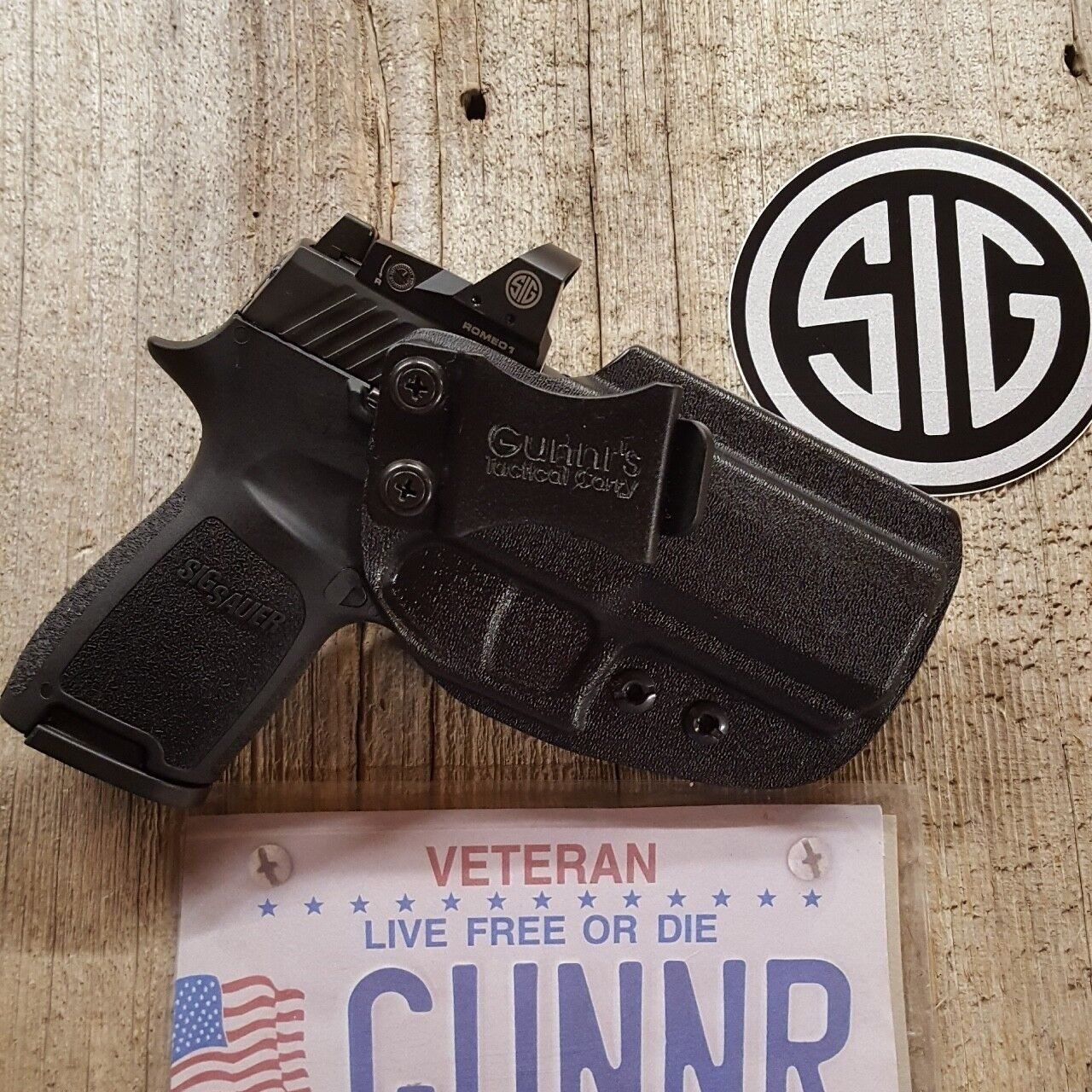 IWB HOLSTER CONCEALED CCW GUNNR'S TACTICAL CARRY LLC'S - COVERT DEFENDER - Image 4